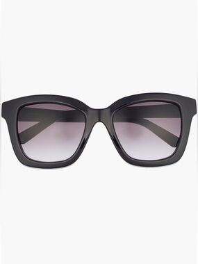 SALVATORE FERRAGAMO Grey Gradient Square Ladies Sunglasses SF955S 001 53